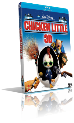 Chicken Little – Amici per le penne (2005) 3D Half SBS 1080p ITA/AC3 5.1 ENG/AC3+DTS 5.1 Subs MKV