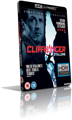 Cliffhanger – L’ultima sfida (1993) [HDR] UHD 2160p ITA/AC3+DTS 5.1 (Audio da DVD) ENG/DTS-HD MA 5.1 Subs MKV