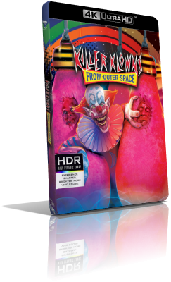 Killer Klowns from Outer Space (1988) [HDR] UHD 2160p ITA/AC3 2.0 (Audio Da DVD) ENG/DTS-HD MA 5.1 Subs MKV